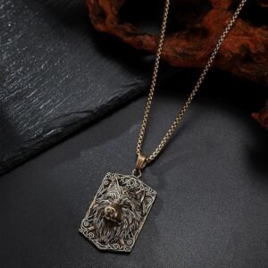 wolf necklace